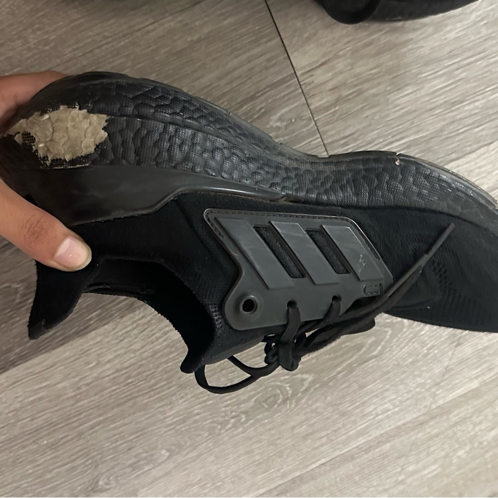 adidas Black Low-Top Athletic Sneakers